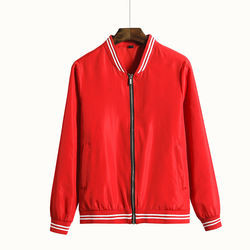 Wholesale high quality baseball jacket quickdry custom windbreaker varsity