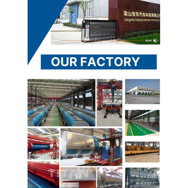 3 Axles Curtain Side Semi Trailer With Jost Kingpin And 8/12/16 Tires