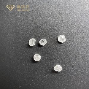 7mm 8mm VS Rough HPHT Diamond Man Made Synthetic Diamond