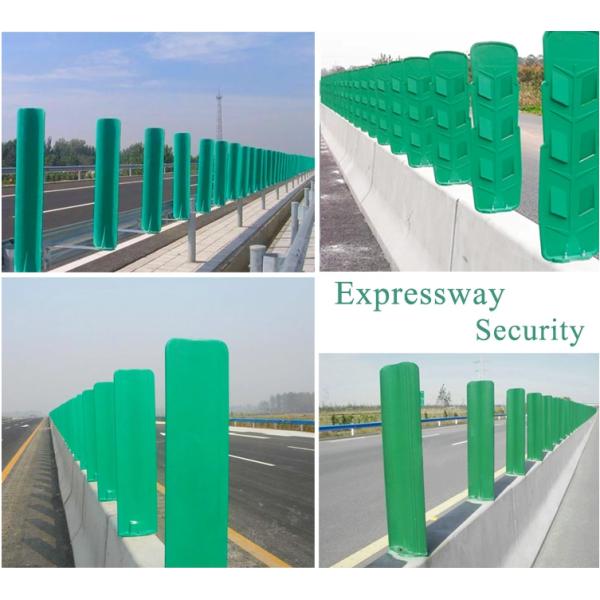Light Stop Design FRP Guardrail Anti Glare Panel For Safe Driving On Road Safety