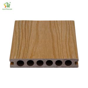 Wholesale 25mm WPC Deck Flooring Boards For Poolside Installation / Balcony Installation from china suppliers