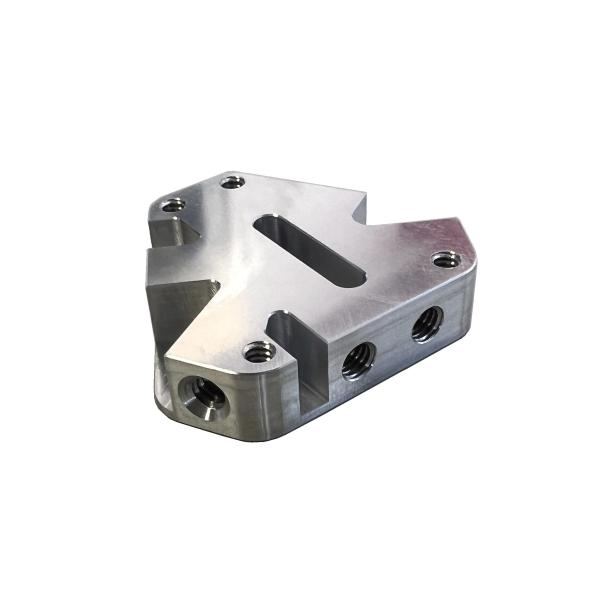 Threaded Cover / Brushed Aluminum CNC Milling Accessories With Coating