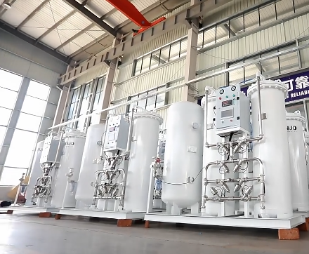 800 Nm³/h 94% Purity PSA Oxygen Generator with 0.1-1.0 MPa Pressure for Industrial Applications