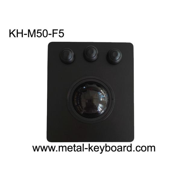 Quality Stainless Steel Industrial Trackball Mouse Waterproof Front Panel Mounting Solution for sale