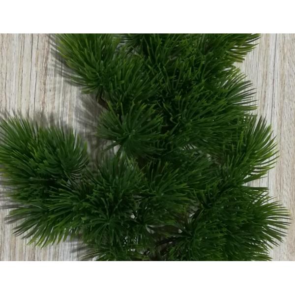Sun Proof Artificial Green Plastic Pine Branch Decor