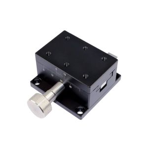 Dovetail Chute Slide Manual Linear Stage Rack And Pinion Drive