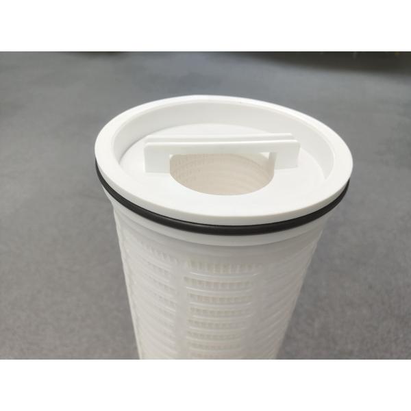 High Efficiency 1micron PP Pleated High Large Flow Filter Cartridge For Food