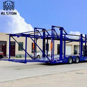 6 to 8 Car Transporter with Flexible and Stable Chassis Reinforcement