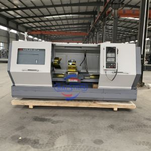 CE Certified Automatic Heavy Precision Horizontal CNC Flat Bed Lathe Machine