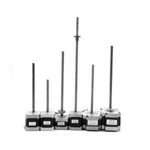 Nema 23 Linear Stepper Motor 10 Kg Cm 57BYGH Ball Screw 4 Wire 3.3V