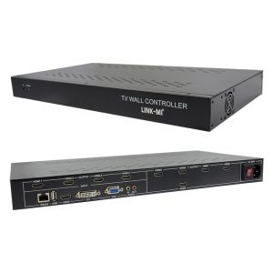 9 Channels HDMI Video Wall Controller 3X3 Zoom Subtitles Multi Display
