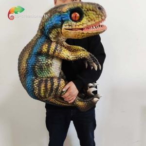 Waterproof Dinosaur Playground Equipment Animatronic Dinosaur Puppet For Dino