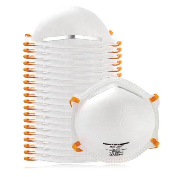 Quality Good Filterability FFP1 Face Mask Virus Protective With Elastic Earloop CE for sale