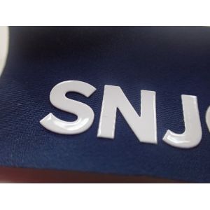 Custom Logo Silicon Heat Transfer Clothing Labels For Luggages