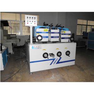 ISO9001 1320mm Width Plastic Metal Three Roll Coating Machine