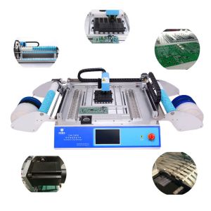 Chip Mounter Desktop Led Smt Pick And Place Machine Automatic High Speed Pcb