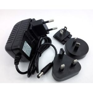 Interchangeable ac plug 12V 2A 1A 5V 2A 12v 5a power adapter with USA/Australia