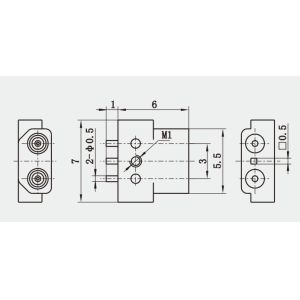Revolutionary CSMP Male RF Plug With Advanced Twins Microstrip Interface