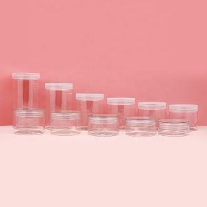 Wholesale Customized PET Plastic Jar 500ml With Different Lids / Cosmetic Pet Lids from china suppliers