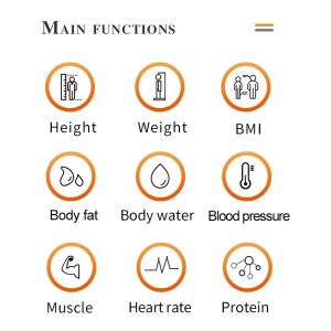 Body Composition Analyzer bp Machine for Hospital Height Weight Scale Self