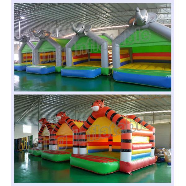 Family Funny Inflatable Jumping Castle Anti - Crack For Entertainment and Joy