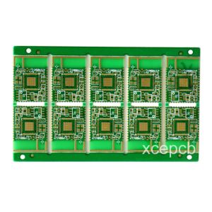 SMT PCB Assembly / PCB Assembling Design Service 10mil 1OZ FR4 2 Layer Raw Board