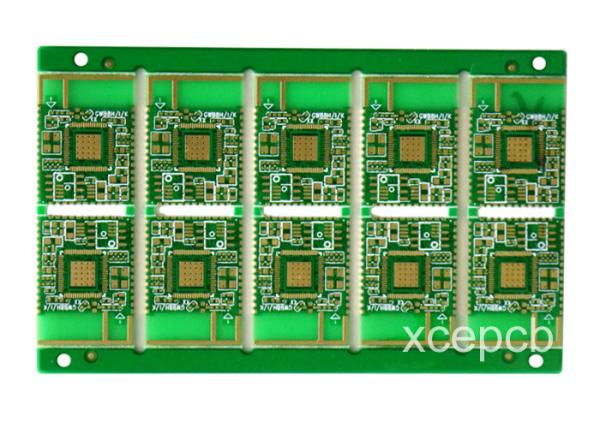 Quality SMT PCB Assembly / PCB Assembling Design Service 10mil 1OZ FR4 2 Layer Raw Board for sale
