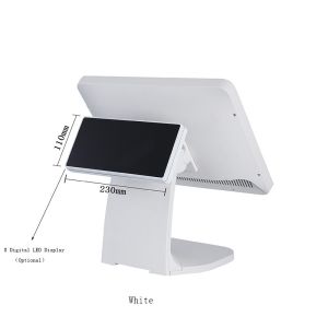 Single Display Pos Touch Screen Monitor Window POS I5 J1900 Processor With VFD