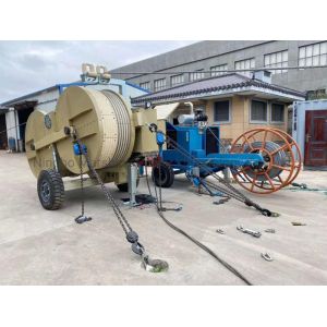 Hydraulic Cable Tensioner Wire Tension Device For Overhead Line Cable Stringing