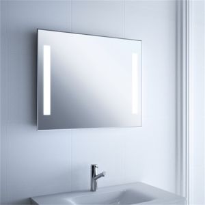 Large Long Illuminated Lighted Bathroom Mirror Wall Mount For Home And Hotel