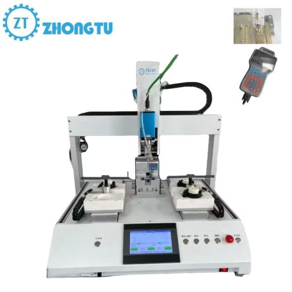 Quality Zhongtu Desktop Automatic Screw Fastening Locking Tightening Fixing Insertion Drive Assembly Robotic Screwdriver Machine for sale