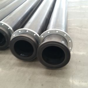 Ultra Tough Flange Connected UHMWPE Slurry Pipe For Dredging