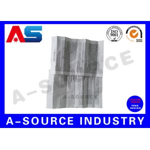 Custom Leaflet Printing Pharmaceutical Package Medication Specification For Tri