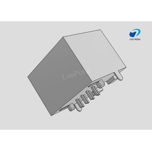 RJ45 Connectors, RJ45, Single Port, Port Matrix Configuration 1 x 1, RJ Type