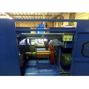 PID Synchronous Spooler Straight Line Cable Drawing Machine With Continuous