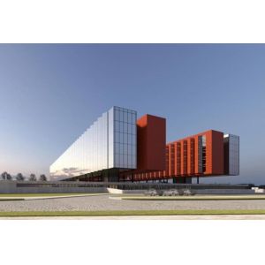 Customized High Quality Institutional Buildings Exhibition Hall Multi-span Steel