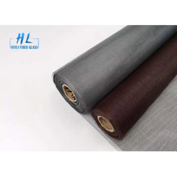 Fire Resistant 18*16 Mesh Fiberglass Mosquito Mesh Hook Closure in White UV