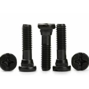 China Black Carbon Steel Shoulder Metal Bolts Phillips Slotted Curly Shoulder Bolts In 1/6 8/12 1 on sale