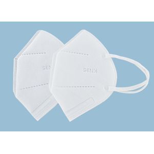 Kn95 Protective Disposable Earloop Face Mask , Disposable Dust Mask Non Woven