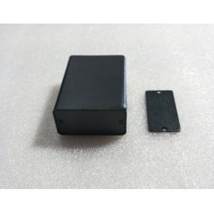 OEM Black Red Sandblasting Extruded Aluminum Case