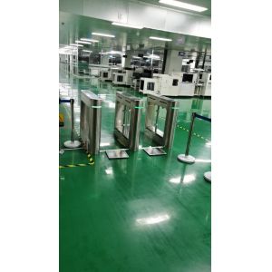 Wholesale Weatherproof Glass Turnstile Swing Gate IP54 Advanced Communication Interface from china suppliers