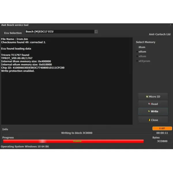 Bench 3.1.3.5 ECUHELP ECU Bench 1.0.7.9 ECU Bench Tool OBD Full Version Support For Bosch MDG1/EDC16 and MG1 MD1 Protocol