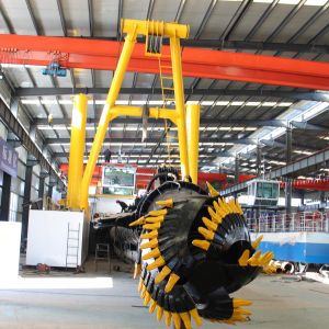 CSD500 20m Depth Cutter Suction Dredger With 4000 Cbm Flow