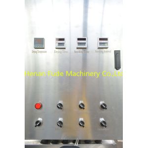 Smokehouse machine. automatic sausage smoking oven, chicken meat roaster