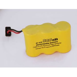 Wholesale 2/3AA 3.6V 300mAh Nicd Battery Packs High Voltage With Universal Connector from china suppliers