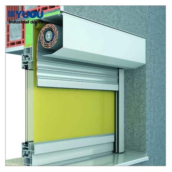 Hurricane Rated Modern Roller Shutter Windows Aluminum Alloy 3m Height