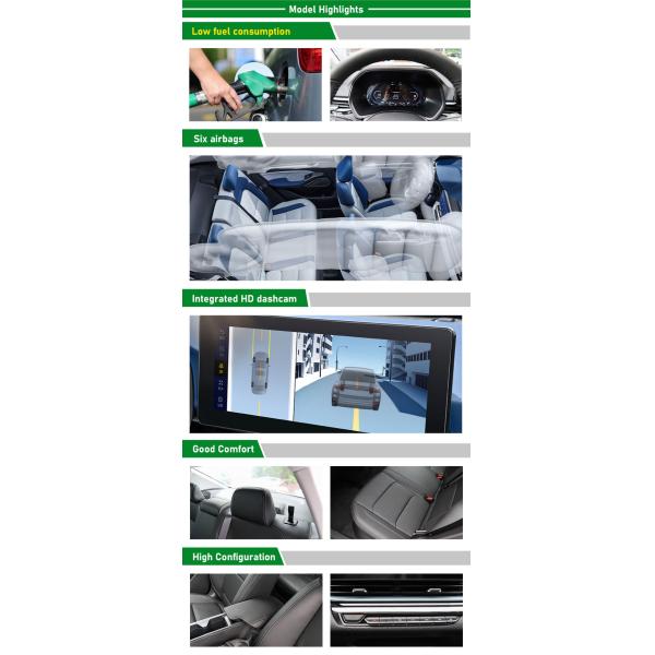 Electric Driver's Seat Adjustment Geely Emgrand 2022 1.5L 1.8L Manual Luxury 0km Second Hand Cars for Adult High Speed