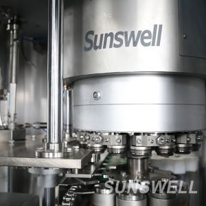 SS316L Aluminum Beverage Can Filling Machine 415V Juice Rotary Canning