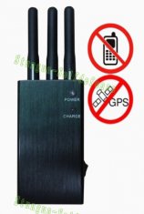 808HE1 Portable GSM+GPS cell phone signal jammer/blocker