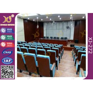 Cover Shaped University Lecture Room, Church Hall Chairs With Customized Sewing